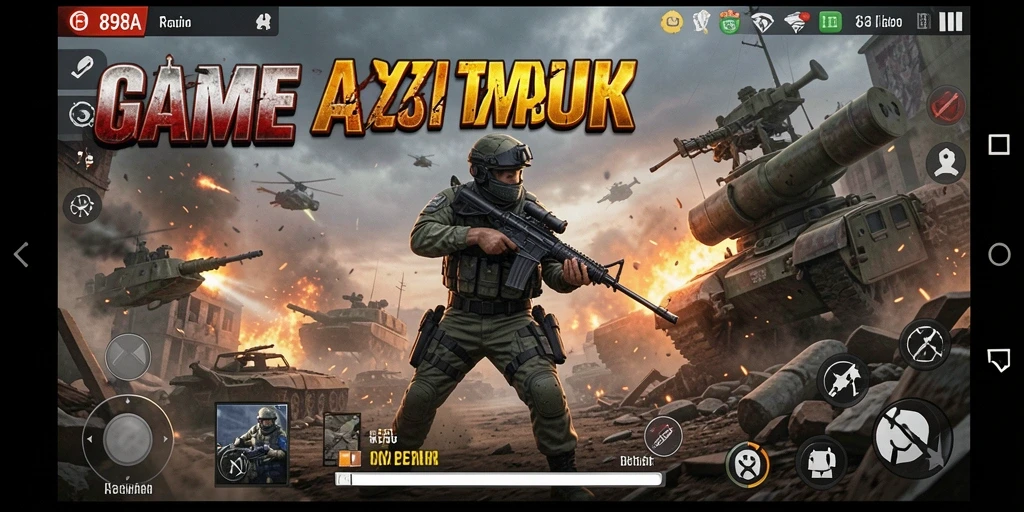 Tangkapan layar menampilkan aksi mendebarkan dalam gameplay TPS.