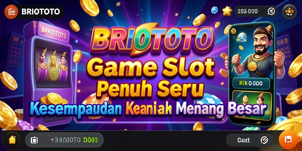 Tampilan menarik dari gameplay Slot BRIOTOTO yang seru.