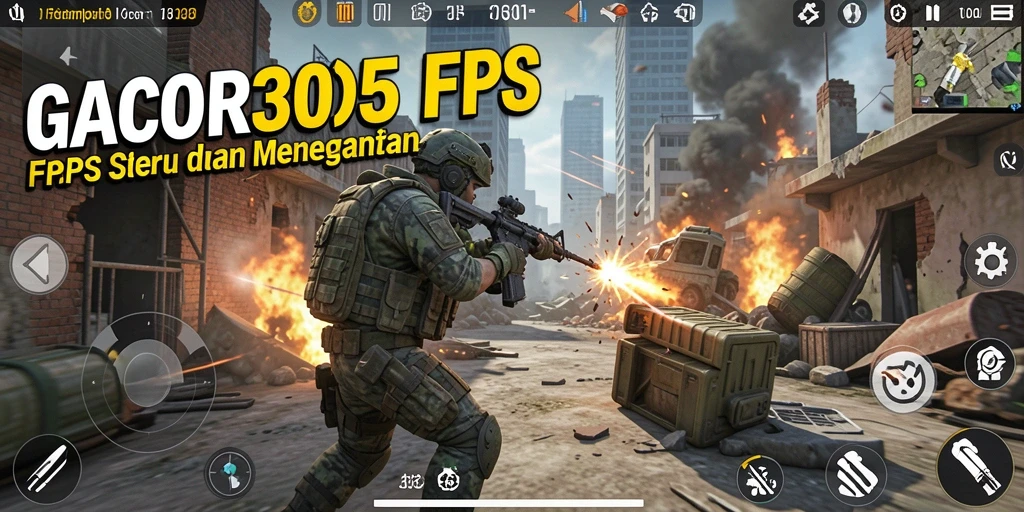 Gameplay GACOR305 menunjukkan aksi pertempuran yang mendebarkan.