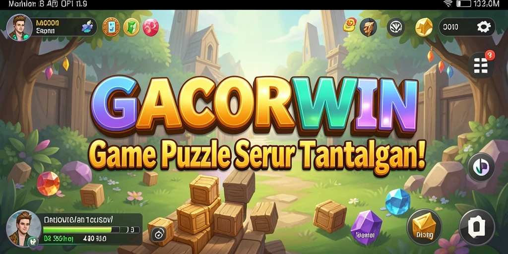 Screenshot GACORWIN menampilkan gameplay Puzzle yang menantang dan seru.