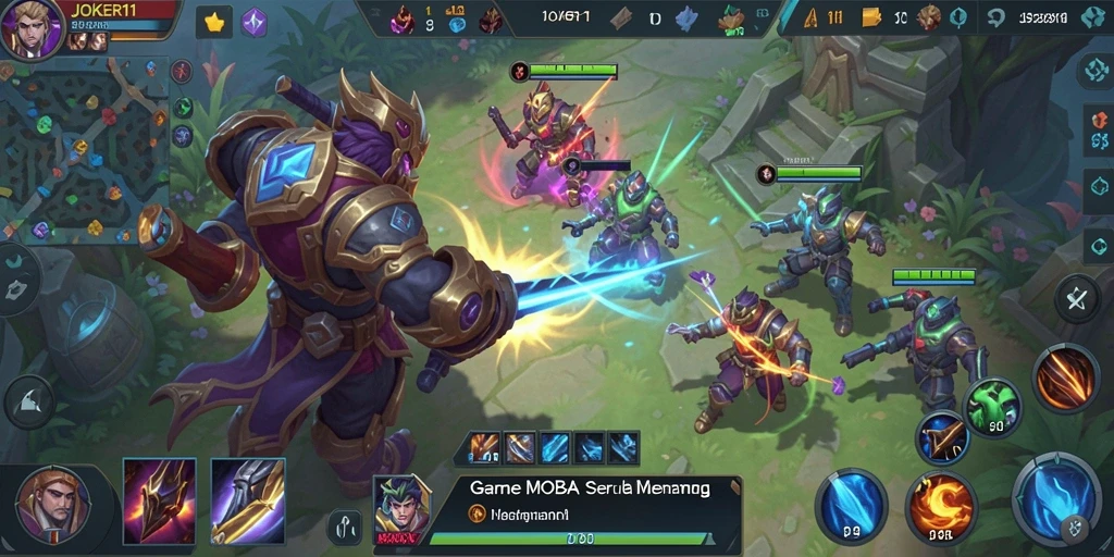 Tampilan gameplay JOKER11 yang menegangkan dan strategis.
