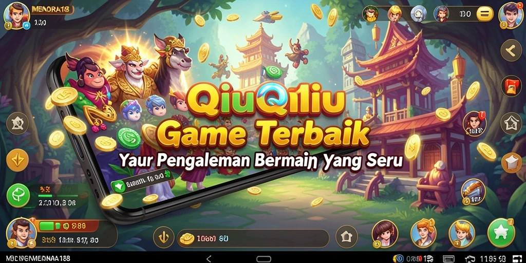 Tampilan seru gameplay QiuQiu di MENARA188.