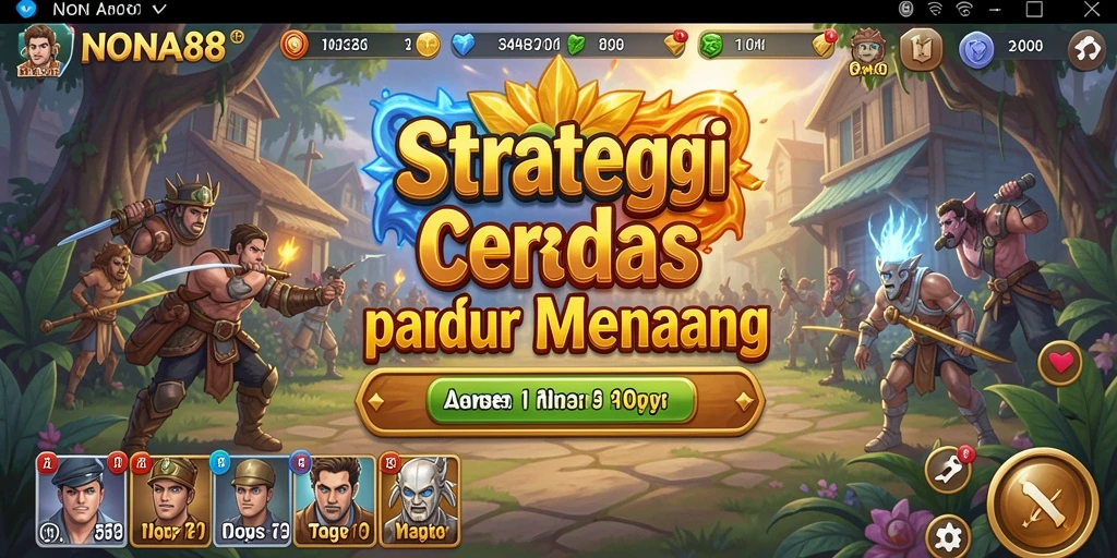 Tampilan menarik dari gameplay NONA88 yang penuh strategi.