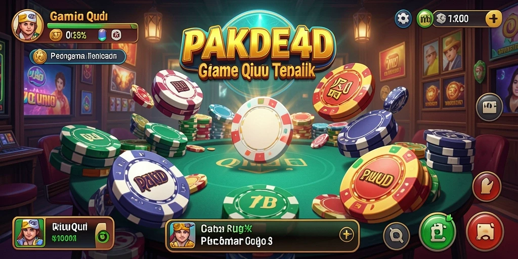 Screenshot gameplay QiuQiu PAKDE4D yang seru dan menarik.