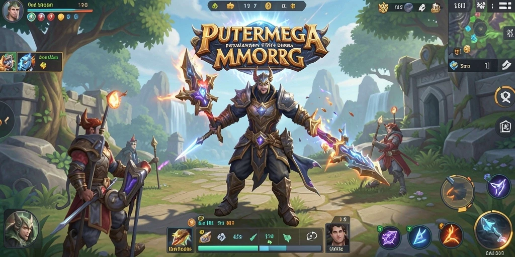 Tampilan menarik dalam gameplay PUTERMEGA MMORPG yang menantang.
