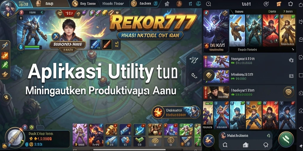 Screenshot utama REKOR777 menunjukkan antarmuka yang intuitif dan mudah digunakan.